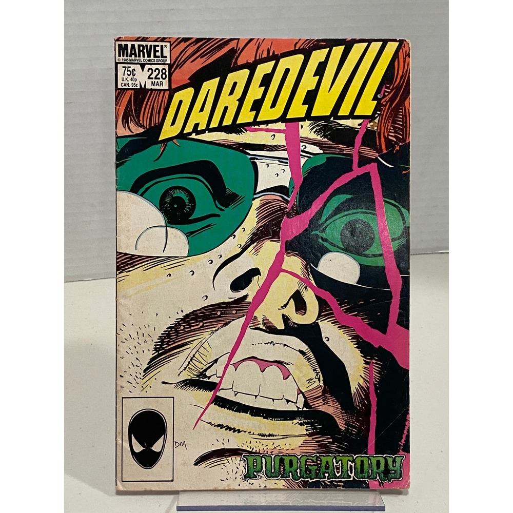 Marvel Daredevil Comic Book #228 Purgatory Born Again
